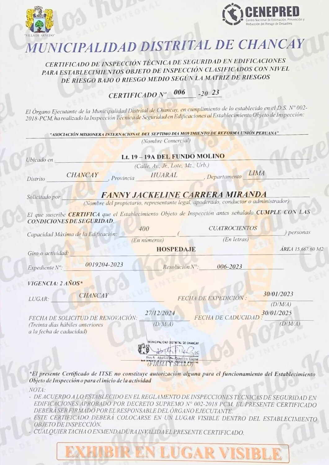certificación 4